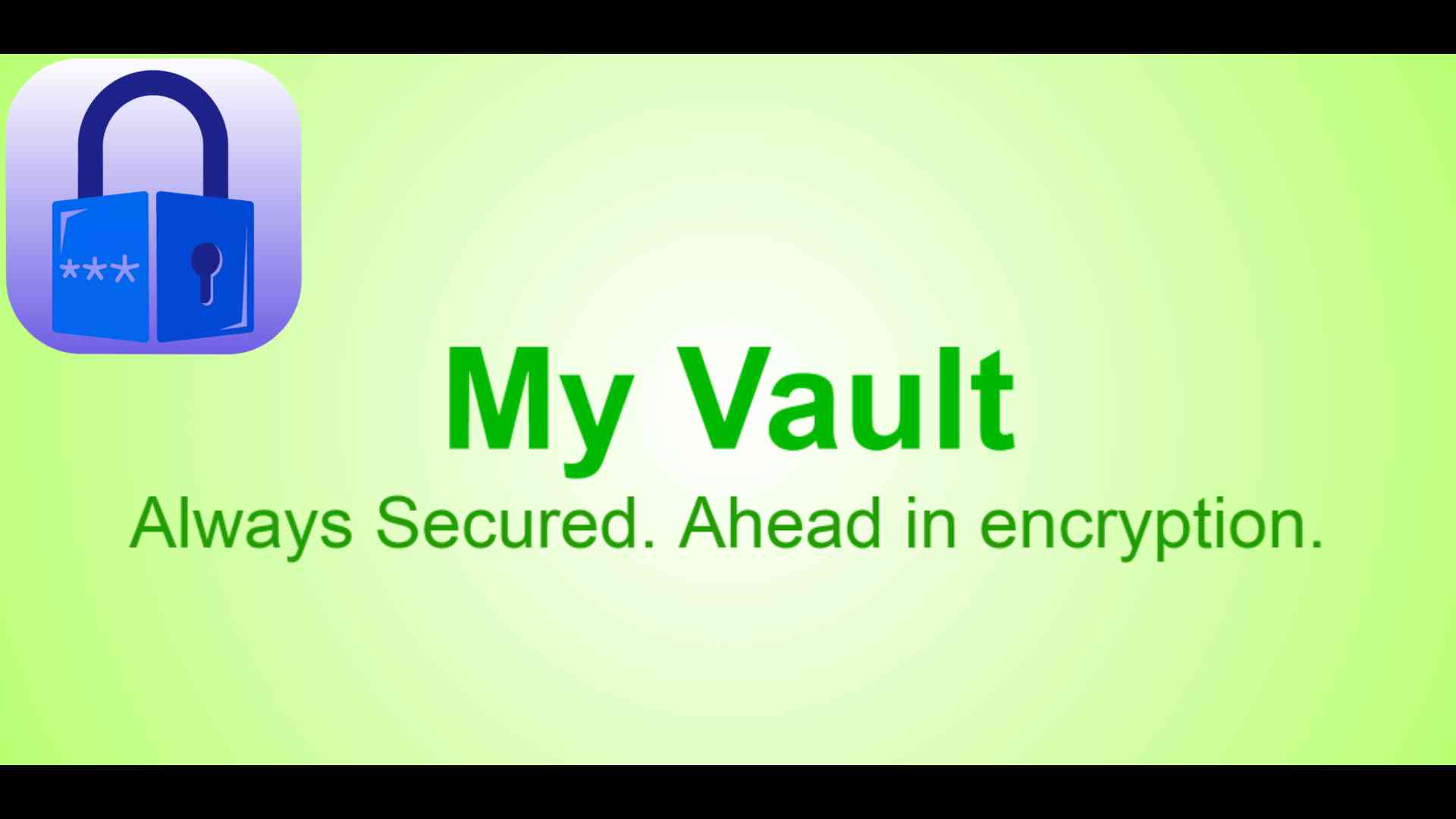My Vault App Screenshot